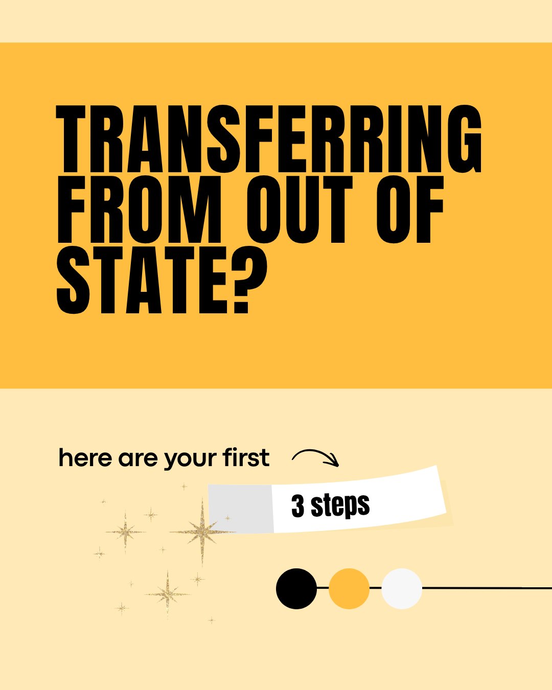 Cover: Transferring from out of state? Here are your first 3 steps.